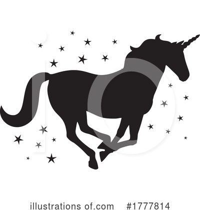 Royalty-Free (RF) Unicorn Clipart Illustration by KJ Pargeter - Stock Sample #1777814