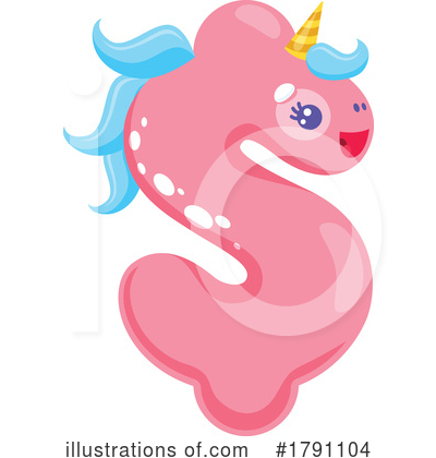 Unicorn Clipart #1791104 by Vector Tradition SM