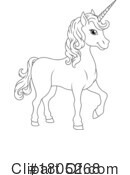 Unicorn Clipart #1805268 by AtStockIllustration