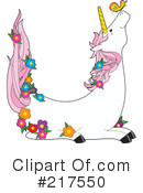 Unicorn Clipart #217550 by Maria Bell