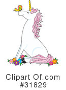 Unicorn Clipart #31829 by Maria Bell