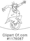 Unicycle Clipart #1176087 by djart