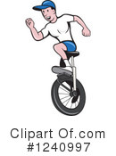Unicycle Clipart #1240997 by patrimonio