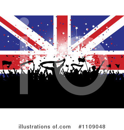 Royalty-Free (RF) Union Jack Clipart Illustration by KJ Pargeter - Stock Sample #1109048