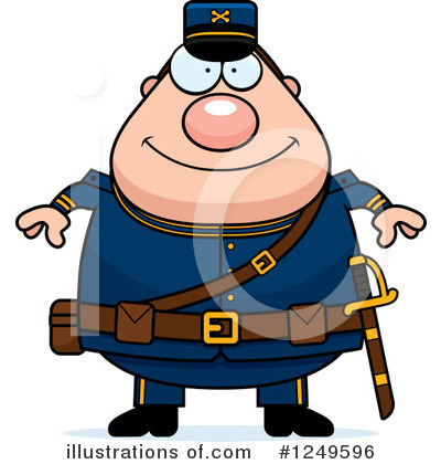 Royalty-Free (RF) Union Soldier Clipart Illustration by Cory Thoman - Stock Sample #1249596