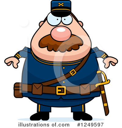 Royalty-Free (RF) Union Soldier Clipart Illustration by Cory Thoman - Stock Sample #1249597