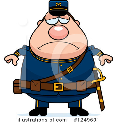 Royalty-Free (RF) Union Soldier Clipart Illustration by Cory Thoman - Stock Sample #1249601