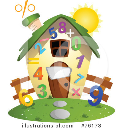 Royalty-Free (RF) Unique House Clipart Illustration by BNP Design Studio - Stock Sample #76173