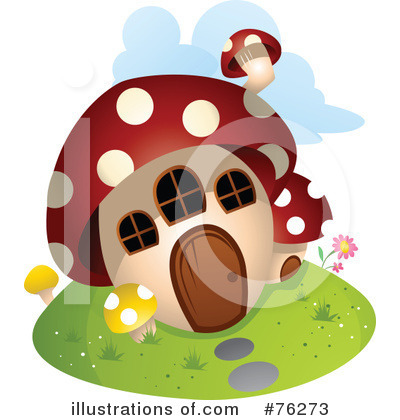 Royalty-Free (RF) Unique House Clipart Illustration by BNP Design Studio - Stock Sample #76273