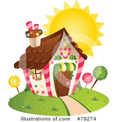 Royalty-Free (RF) Unique House Clipart Illustration by BNP Design Studio - Stock Sample #76274