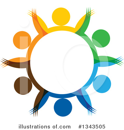 Royalty-Free (RF) Unity Clipart Illustration by ColorMagic - Stock Sample #1343505