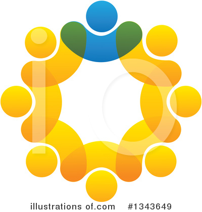 Royalty-Free (RF) Unity Clipart Illustration by ColorMagic - Stock Sample #1343649