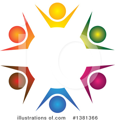 Royalty-Free (RF) Unity Clipart Illustration by ColorMagic - Stock Sample #1381366