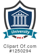 University Clipart #1250294 by Vector Tradition SM