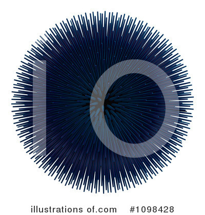Sea Urchin Clipart #1098428 by Leo Blanchette