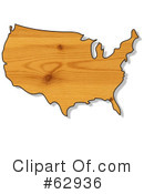Usa Map Clipart #62936 by djart
