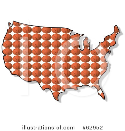 Usa Map Clipart #62952 by djart
