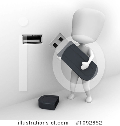 Flash Drive Clipart #1092852 by BNP Design Studio