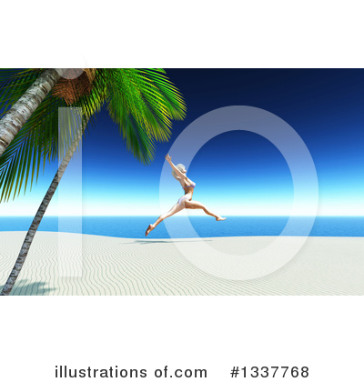 Leaping Clipart #1337768 by KJ Pargeter