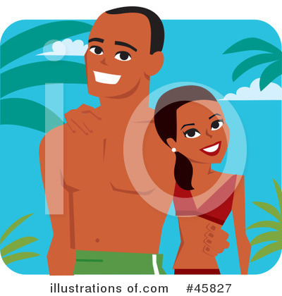 Royalty-Free (RF) Vacation Clipart Illustration by Monica - Stock Sample #45827