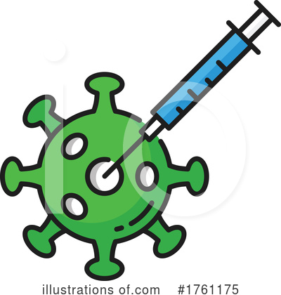 Coronavirus Clipart #1761175 by Vector Tradition SM