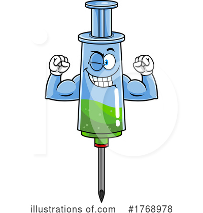 Vaccine Clipart #1768978 by Hit Toon