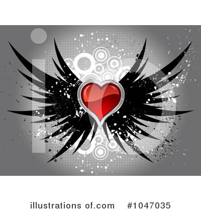 Royalty-Free (RF) Valentine Background Clipart Illustration by KJ Pargeter - Stock Sample #1047035
