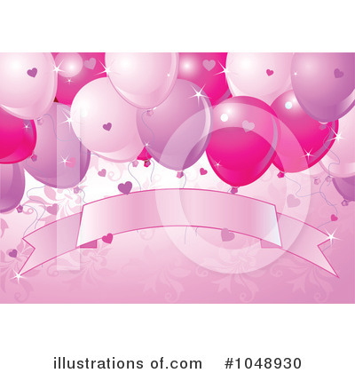 Party Balloons Clipart #1048930 by Pushkin