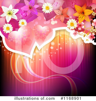 Royalty-Free (RF) Valentine Background Clipart Illustration by merlinul - Stock Sample #1168901