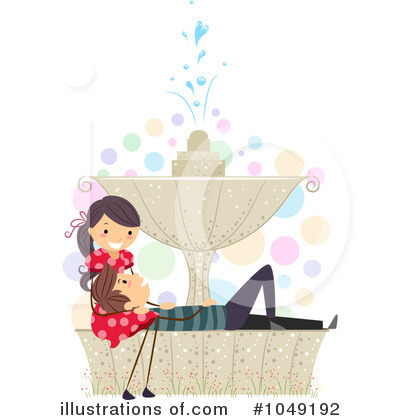 Water Fountain Clipart #1049192 by BNP Design Studio