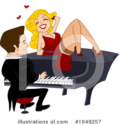 Pianist Clipart #1049257 by BNP Design Studio