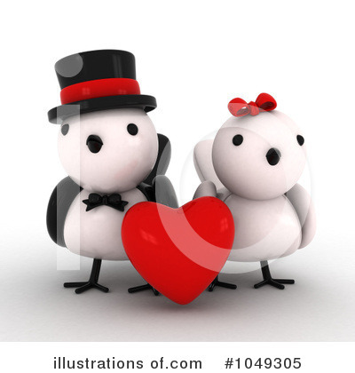 Lovebirds Clipart #1049305 by BNP Design Studio