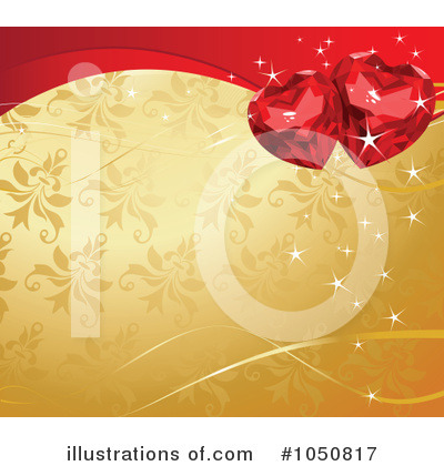 Valentines Day Background Clipart #1050817 by Pushkin