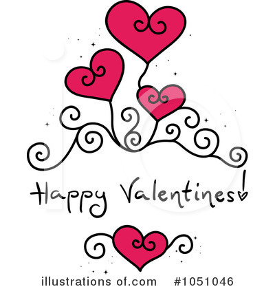 Royalty-Free (RF) Valentine Clipart Illustration by BNP Design Studio - Stock Sample #1051046