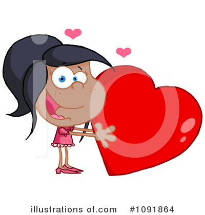 Royalty-Free (RF) Valentine Clipart Illustration by Hit Toon - Stock Sample #1091864