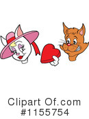 Valentine Clipart #1155754 by LaffToon