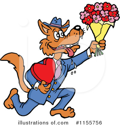 Royalty-Free (RF) Valentine Clipart Illustration by LaffToon - Stock Sample #1155756
