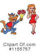 Valentine Clipart #1155757 by LaffToon