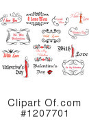 Valentine Clipart #1207701 by Vector Tradition SM