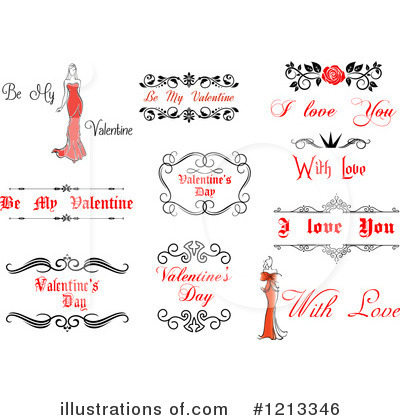 I Love You Clipart #1213346 by Vector Tradition SM