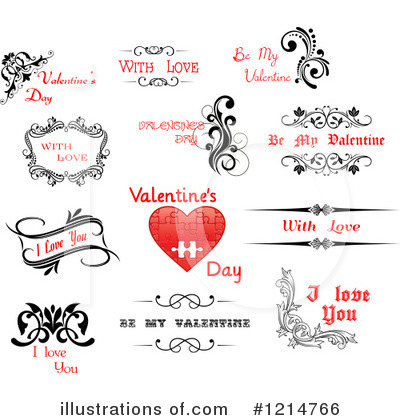 I Love You Clipart #1214766 by Vector Tradition SM