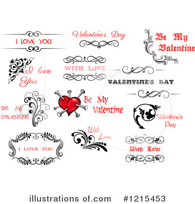 I Love You Clipart #1215453 by Vector Tradition SM