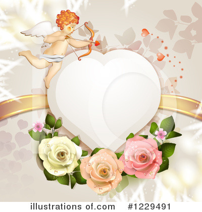 Royalty-Free (RF) Valentine Clipart Illustration by merlinul - Stock Sample #1229491