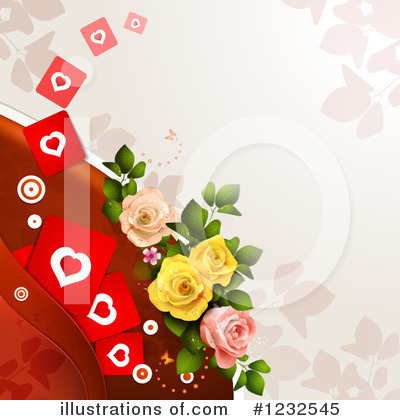Royalty-Free (RF) Valentine Clipart Illustration by merlinul - Stock Sample #1232545