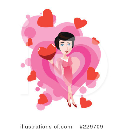Royalty-Free (RF) Valentine Clipart Illustration by mayawizard101 - Stock Sample #229709