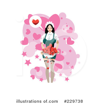 Royalty-Free (RF) Valentine Clipart Illustration by mayawizard101 - Stock Sample #229738