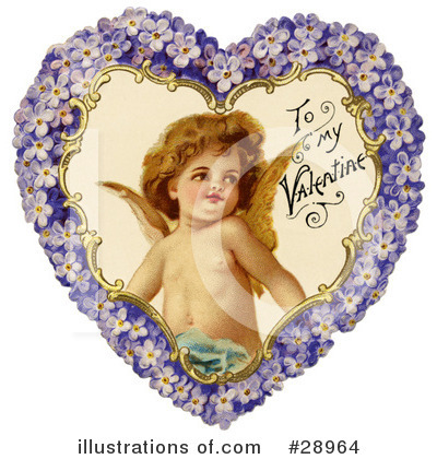 Royalty-Free (RF) Valentine Clipart Illustration by OldPixels - Stock Sample #28964