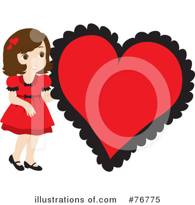 Royalty-Free (RF) Valentine Clipart Illustration by Rosie Piter - Stock Sample #76775