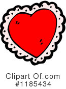 Valentine Heart Clipart #1185434 by lineartestpilot