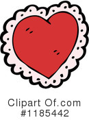 Valentine Heart Clipart #1185442 by lineartestpilot